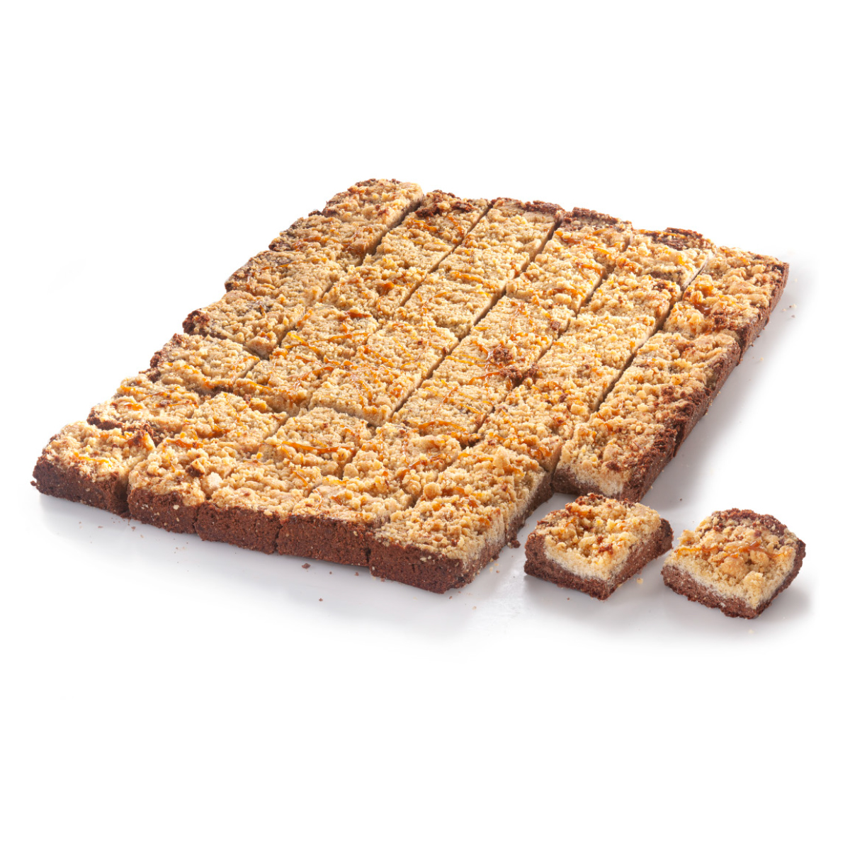 CARAMEL BISCUIT CRUMBLE BAR